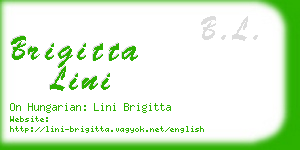 brigitta lini business card